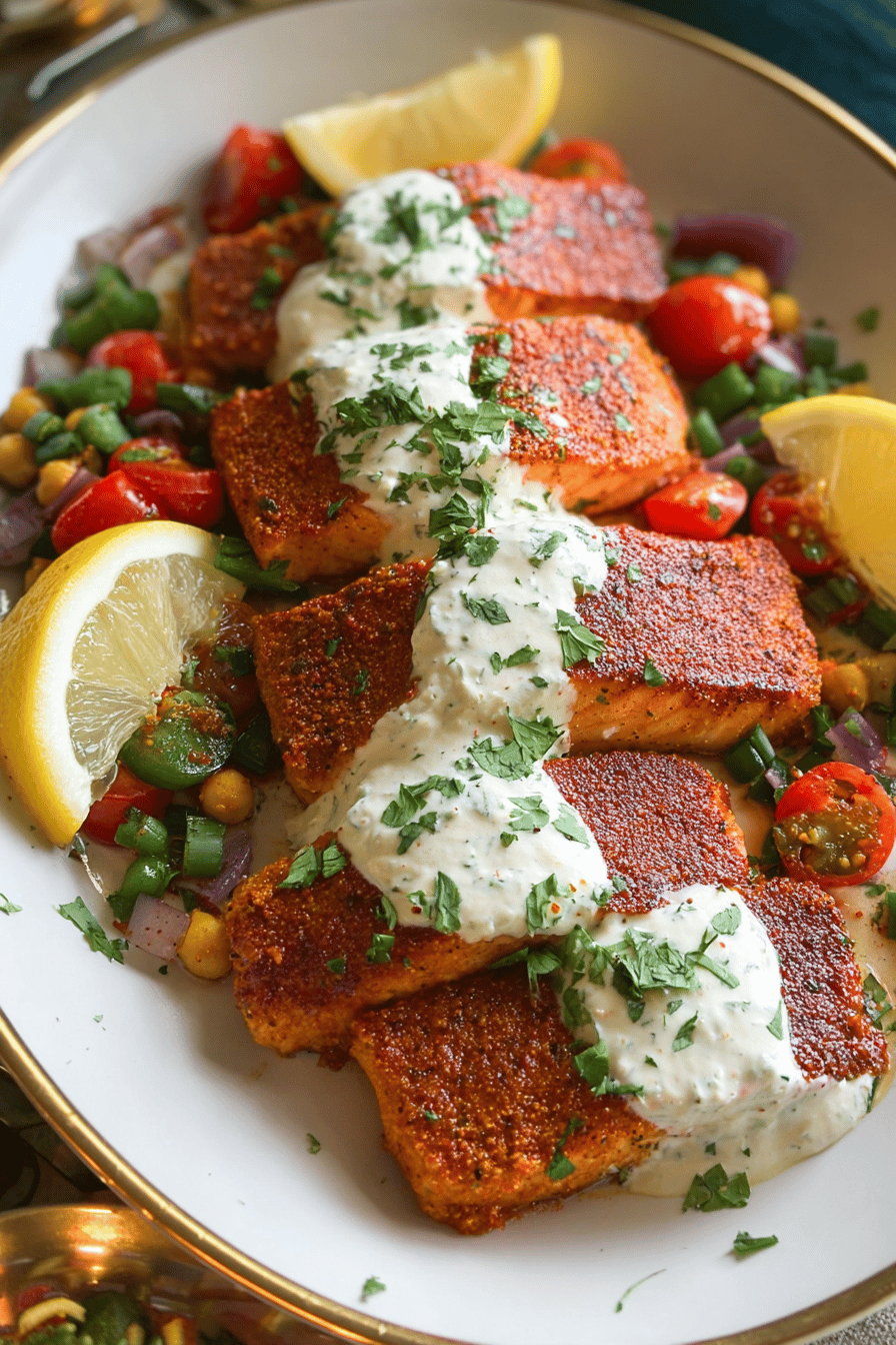 Moroccan Spiced Salmon