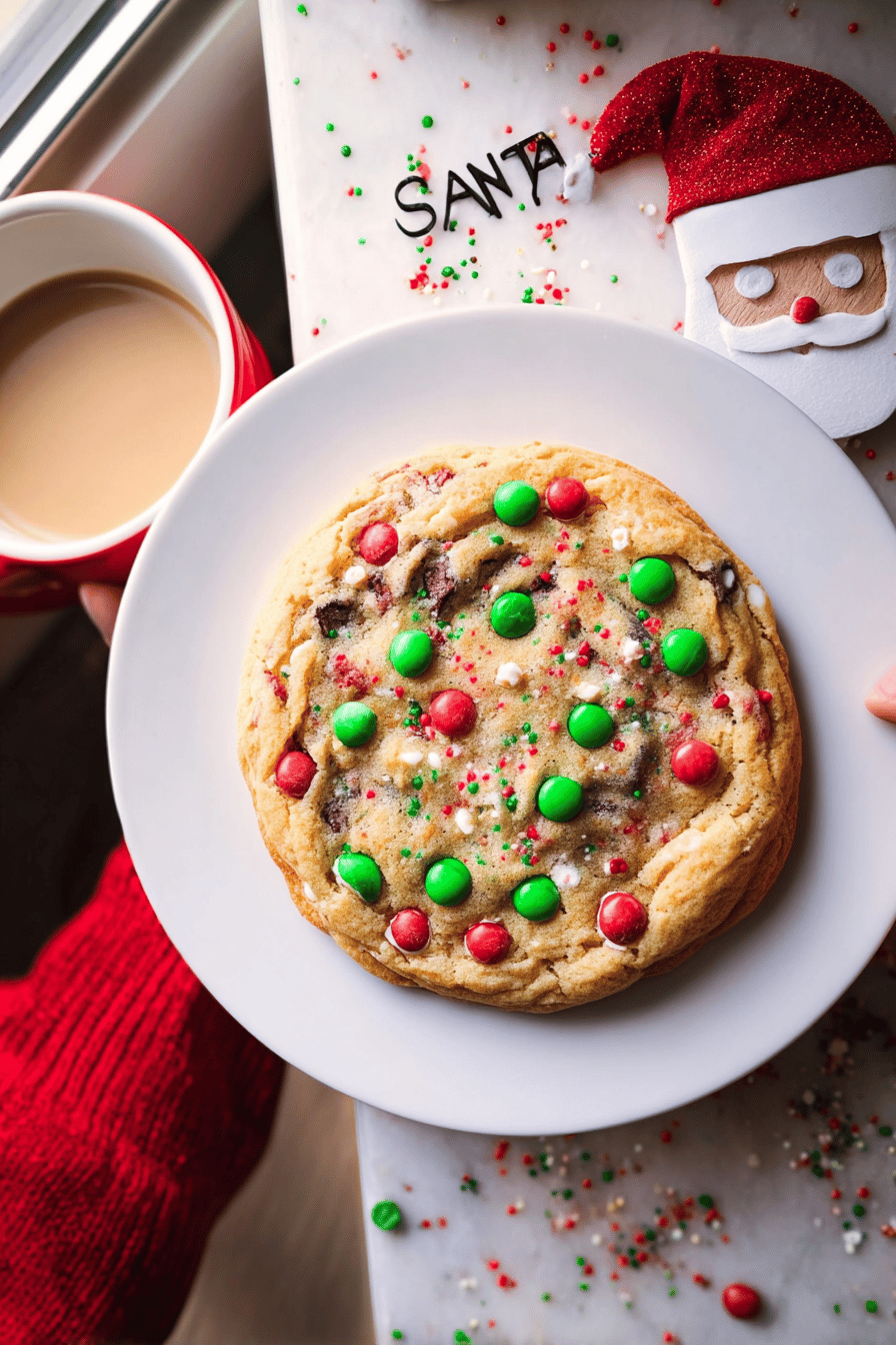 One Santa Cookie