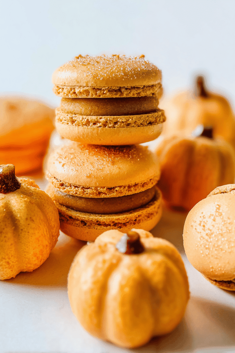 Pumpkin Brigadeiro Macarons 11.Png