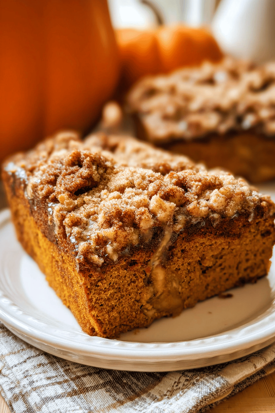 Pumpkin Coffee Cake