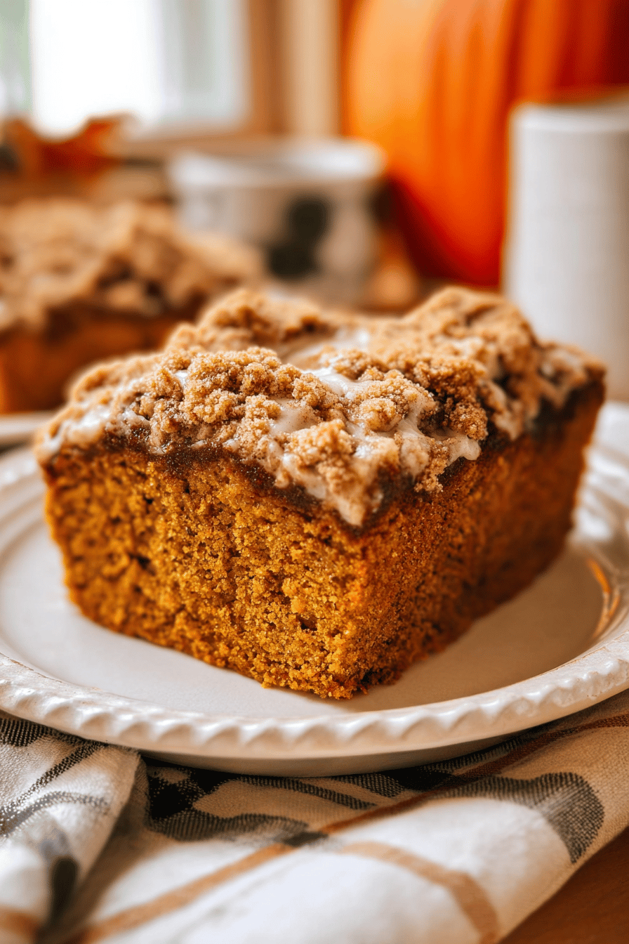 Pumpkin Coffee Cake