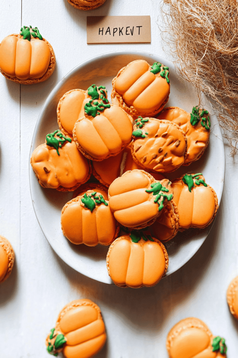 Pumpkin Macarons 52.Png