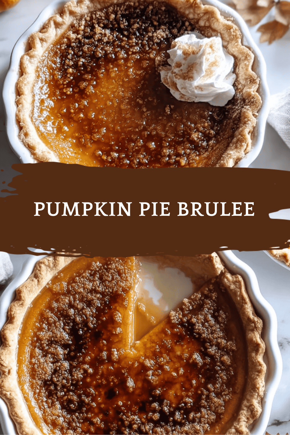 Pumpkin Pie Brulee