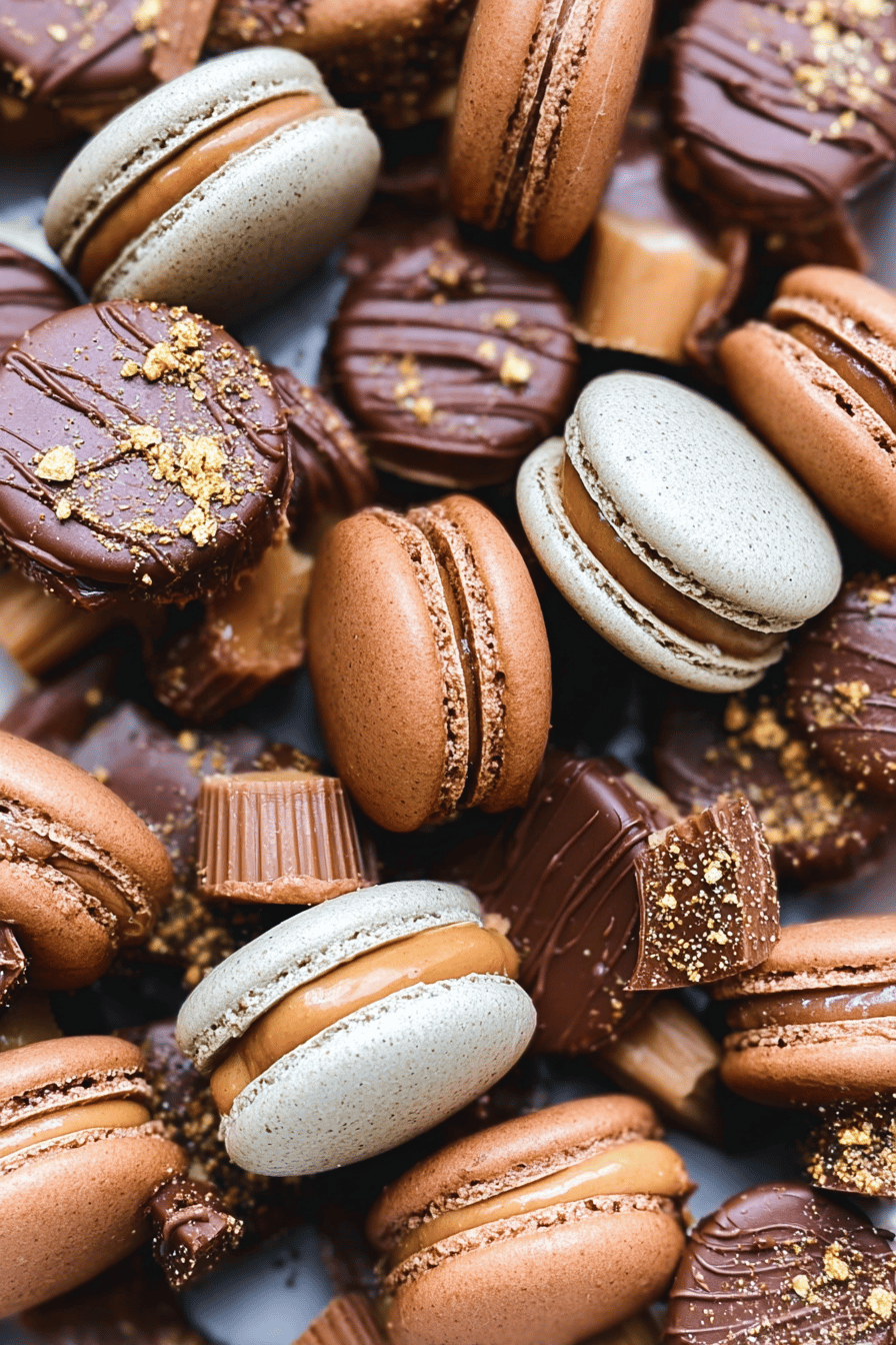 Reeses Macarons