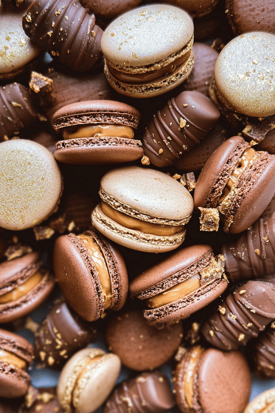 Reeses Macarons
