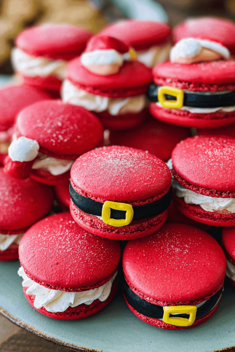 Santa Claus Macarons 10.Png