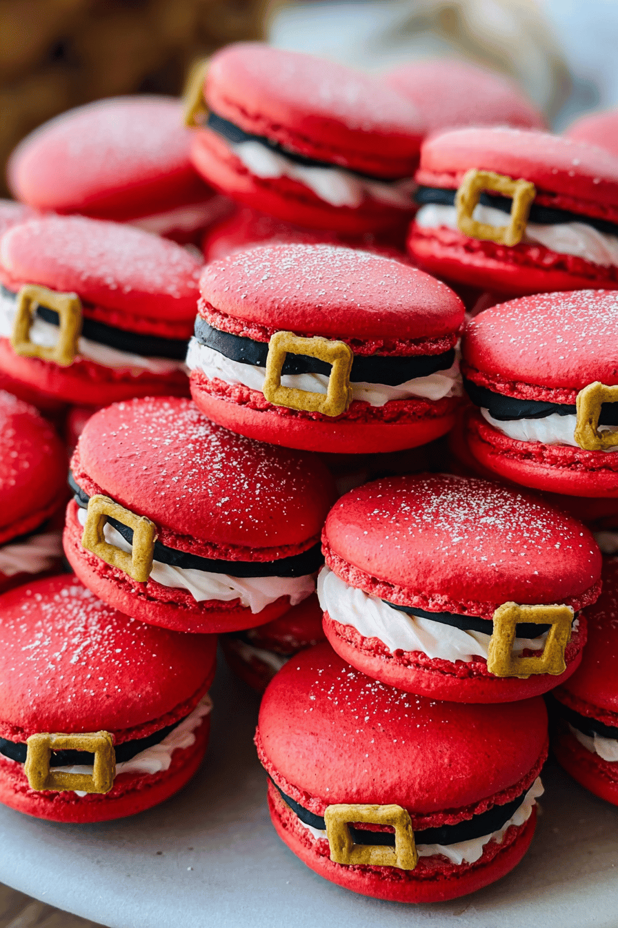 Santa Claus Macarons