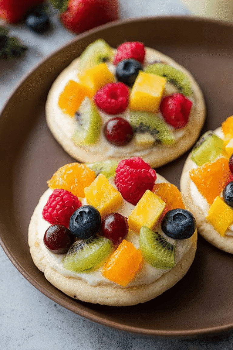 Sugar Cookie Fruit Pizzas Chewy Version 100.Png