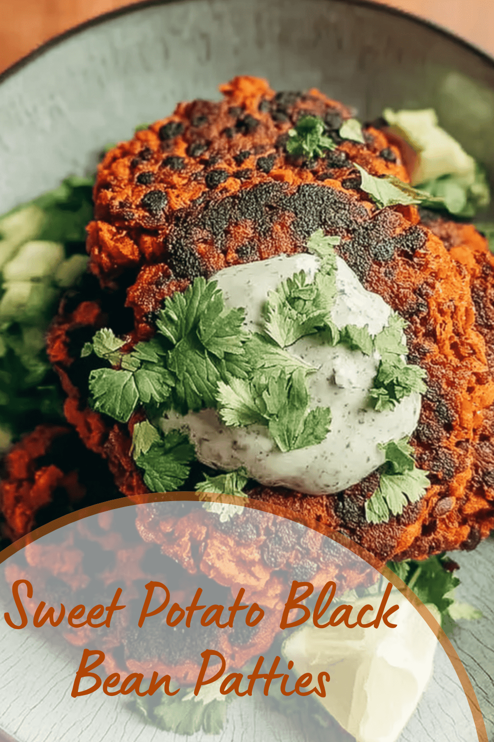 Sweet Potato Black Bean Patties