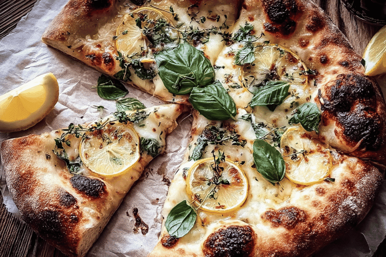 3 Cheese Lemon Basil Pizza 69.Png