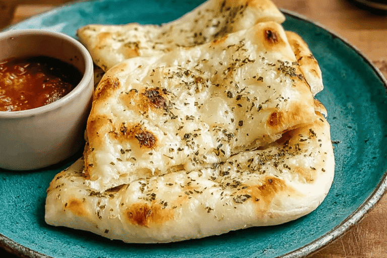 Air Fryer Garlic Flatbread 22.Png