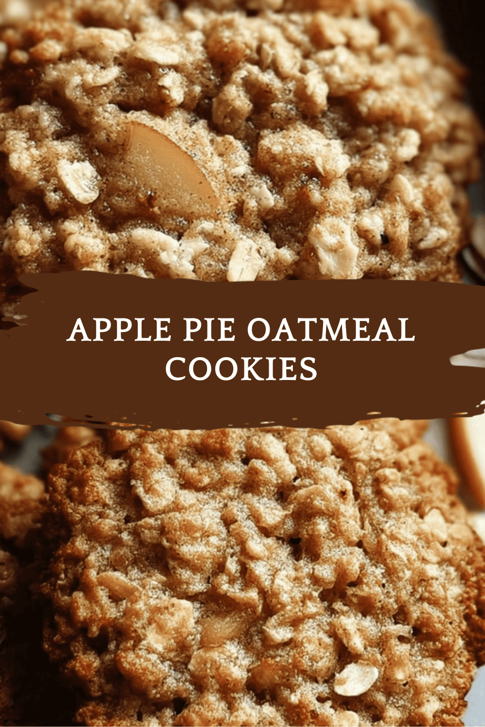 Apple Pie Oatmeal Cookies
