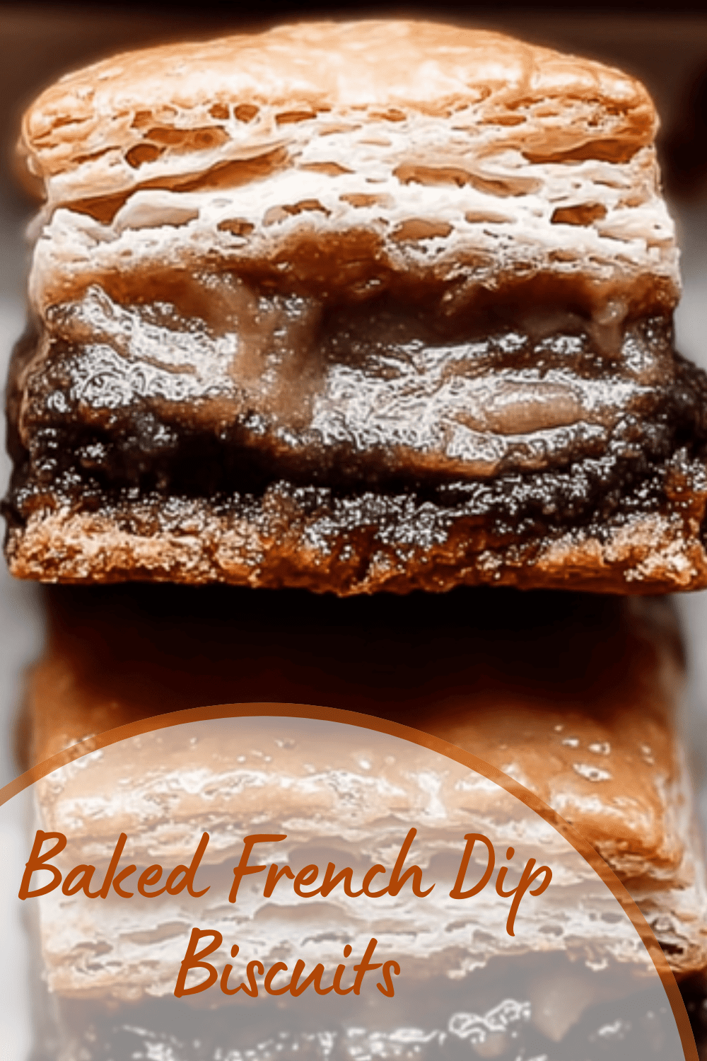 Baked French Dip Biscuits