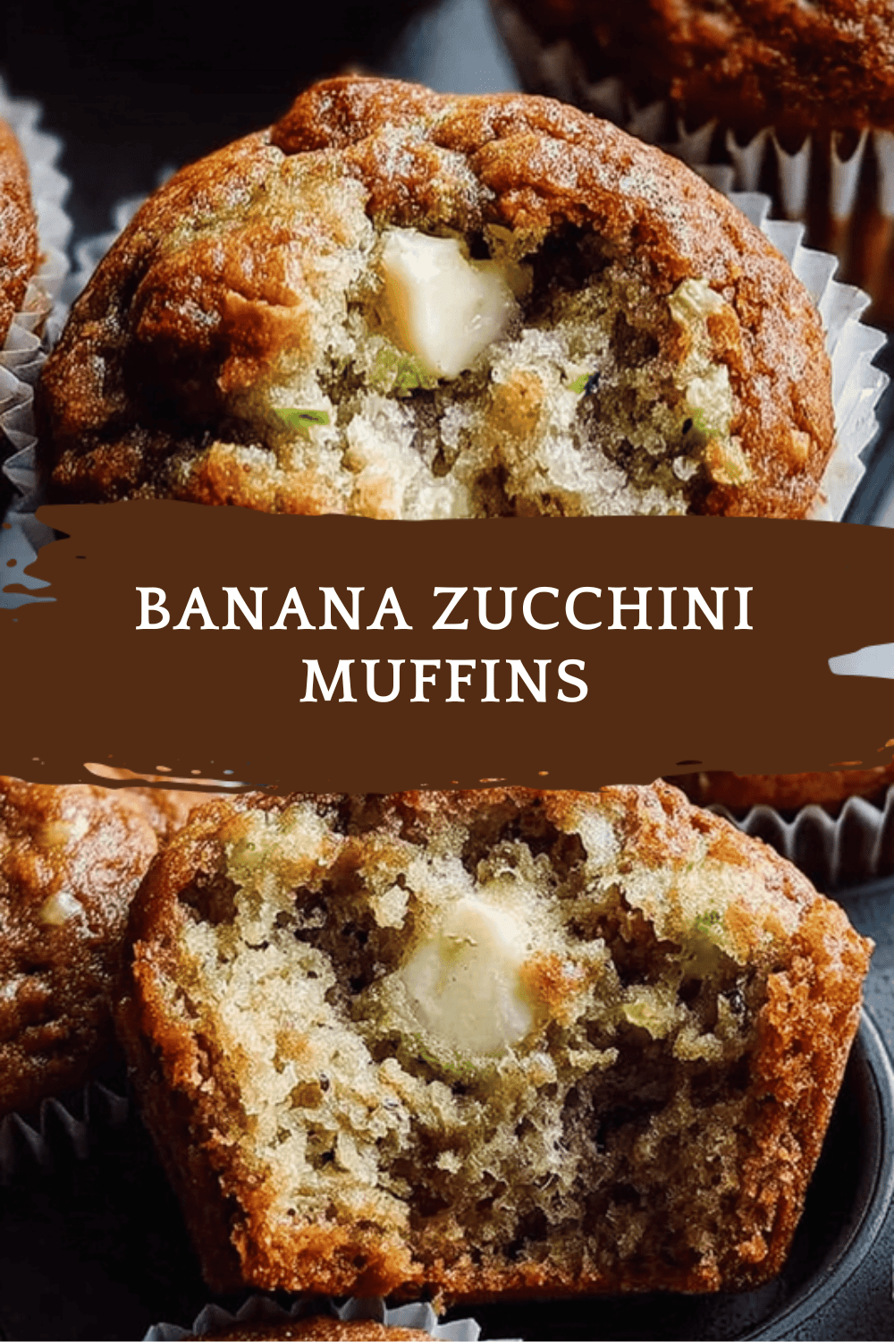 Banana Zucchini Muffins