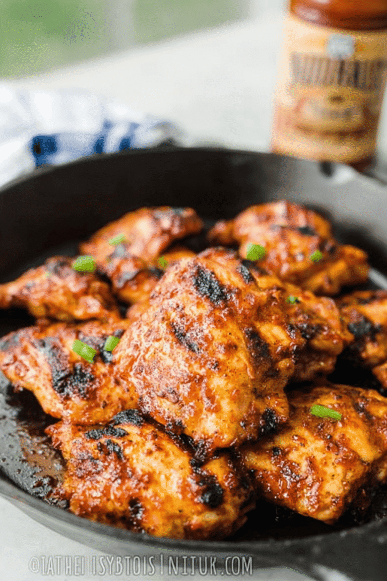Bbq Chicken Thigh Recipe Perfect For Grilling Or Baking 8 Barbecued Chicken Thighs 78.Png