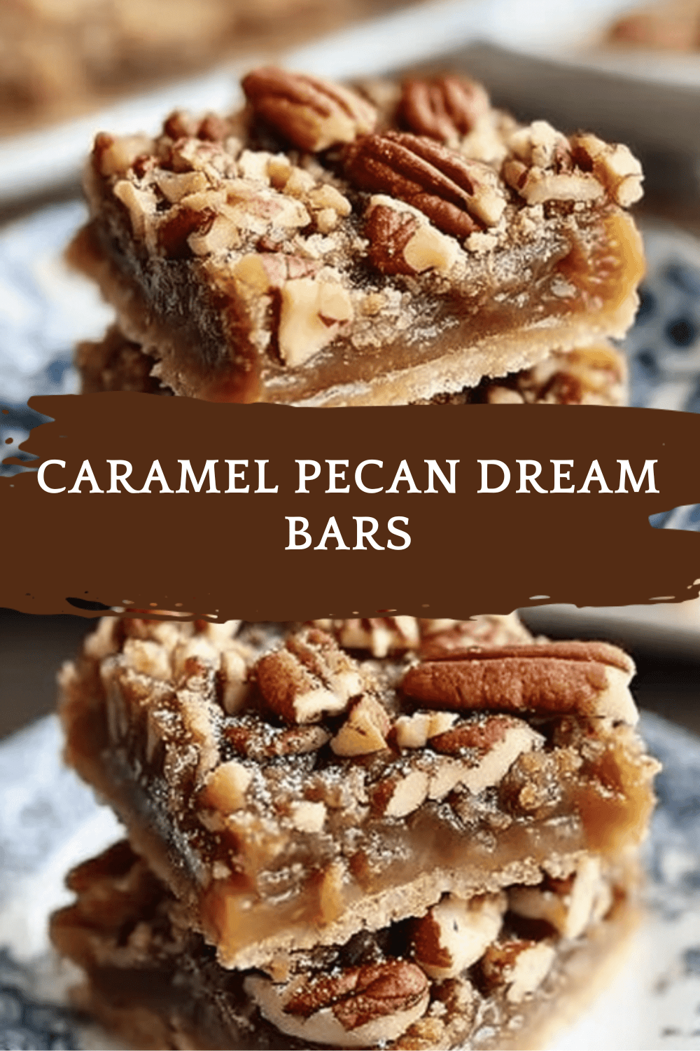 Caramel Pecan Dream Bars