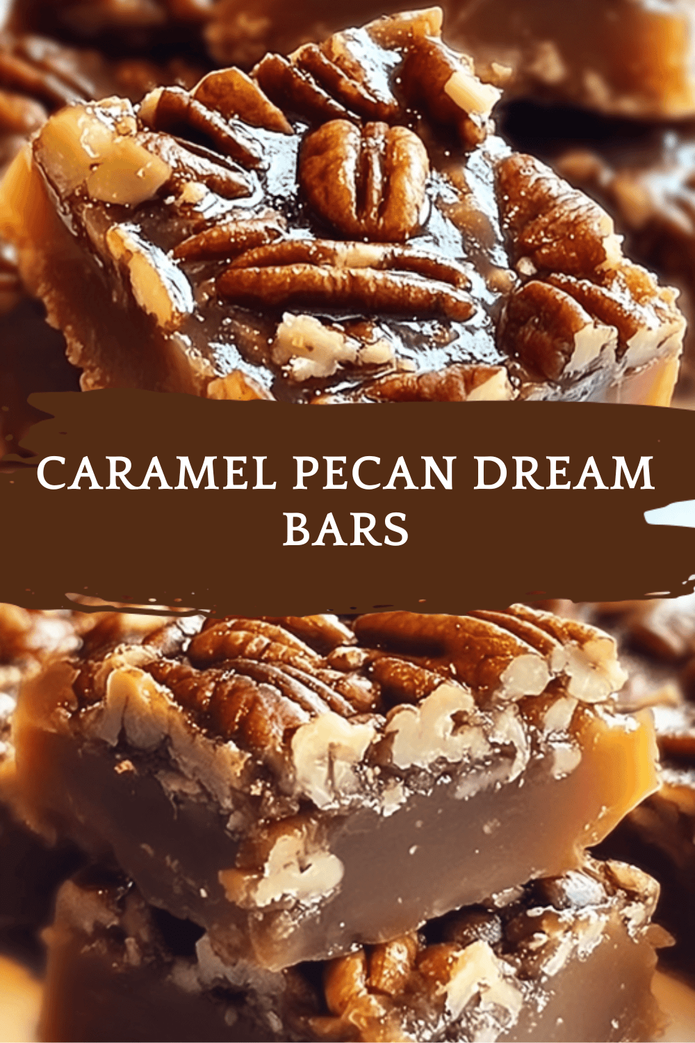 Caramel Pecan Dream Bars
