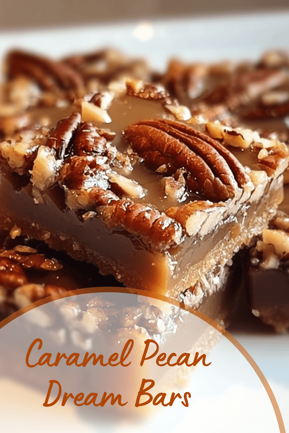Caramel Pecan Dream Bars