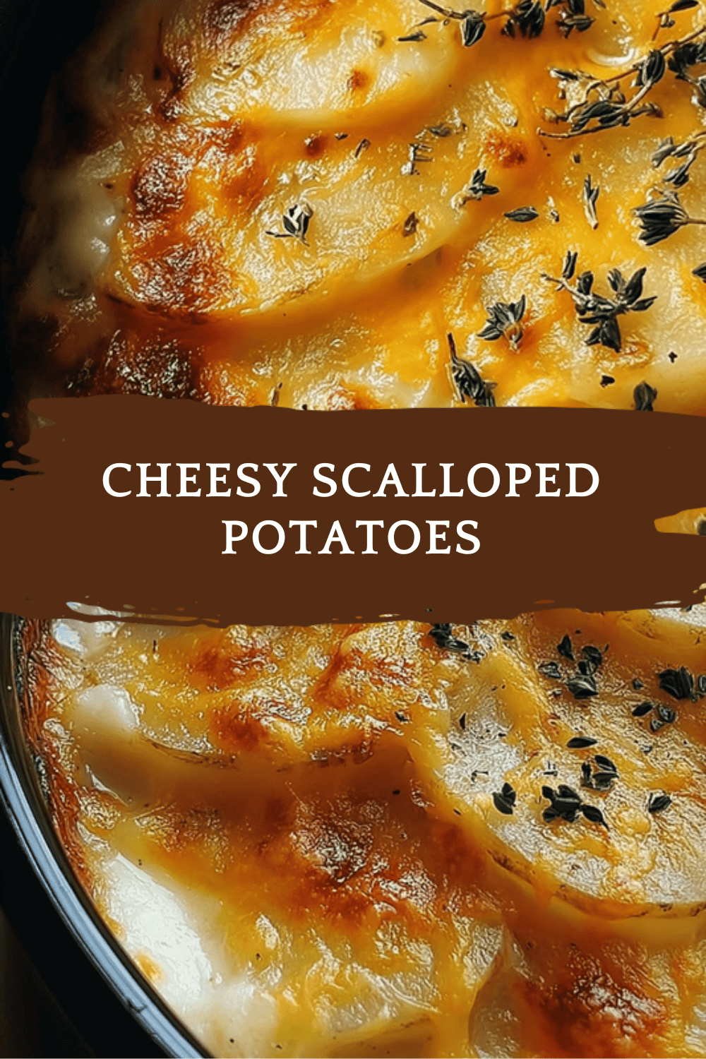 Cheesy Scalloped Potatoes Recipe With Creamy Baked Layers 6 Cheesy Scalloped Potatoes