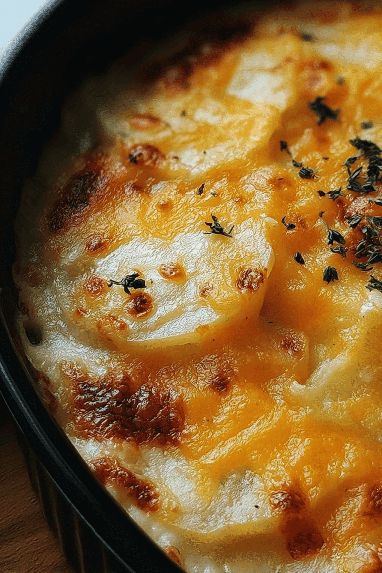 Cheesy Scalloped Potatoes Recipe With Creamy Baked Layers 8 Cheesy Scalloped Potatoes 46.Png