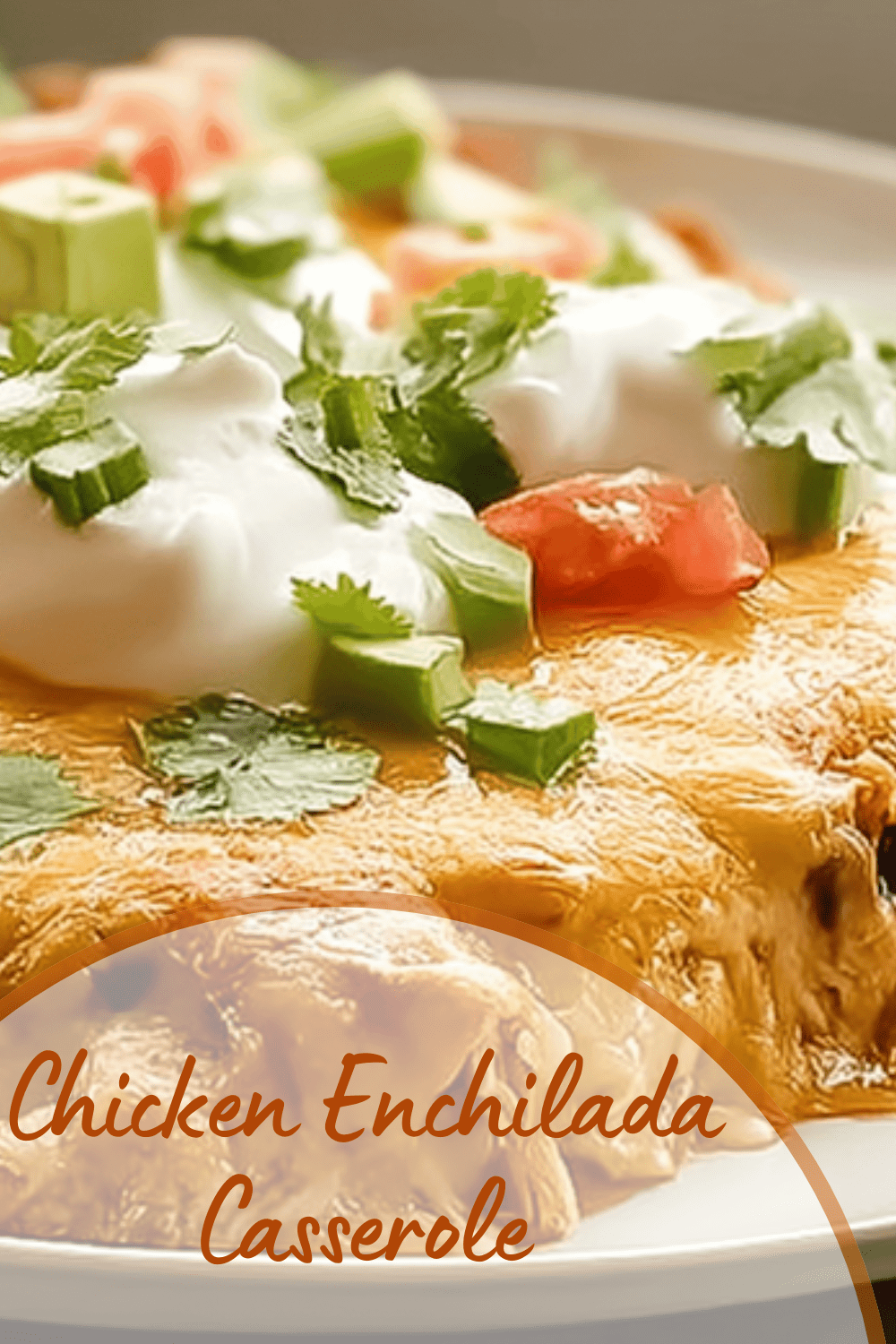 Chicken Enchilada Casserole Recipe With Melty Cheese And Spicy Sauce 7 Chicken Enchilada Casserole