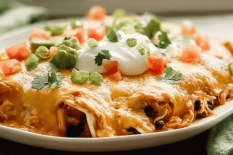 Chicken Enchilada Casserole Recipe With Melty Cheese And Spicy Sauce 8 Chicken Enchilada Casserole 5.Png