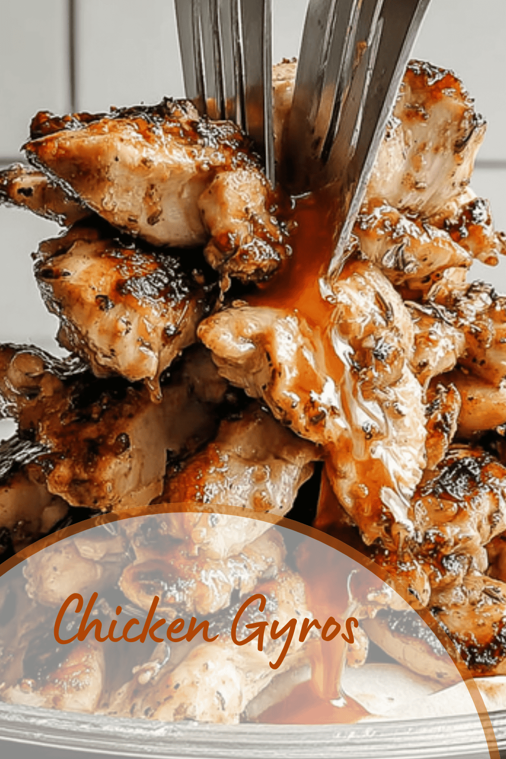 Greek Chicken Gyros With Creamy Tzatziki Sauce Recipe 7 Chicken Gyros