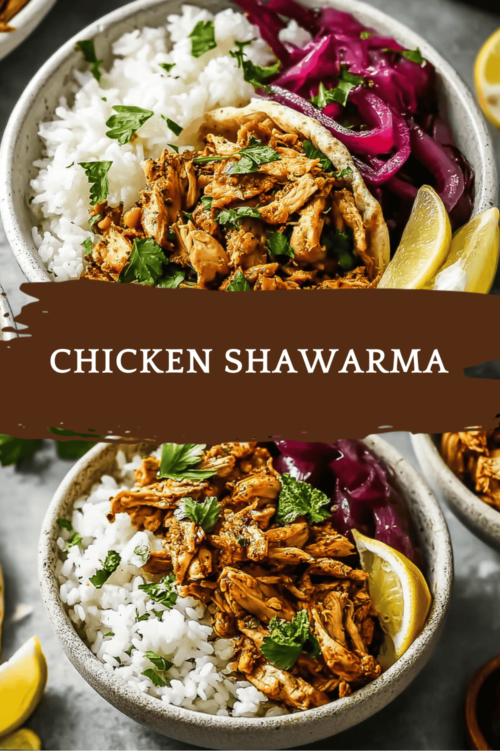 Chicken Shawarma Recipe Middle Eastern Style With Spices And Garlic Sauce 6 Chicken Shawarma