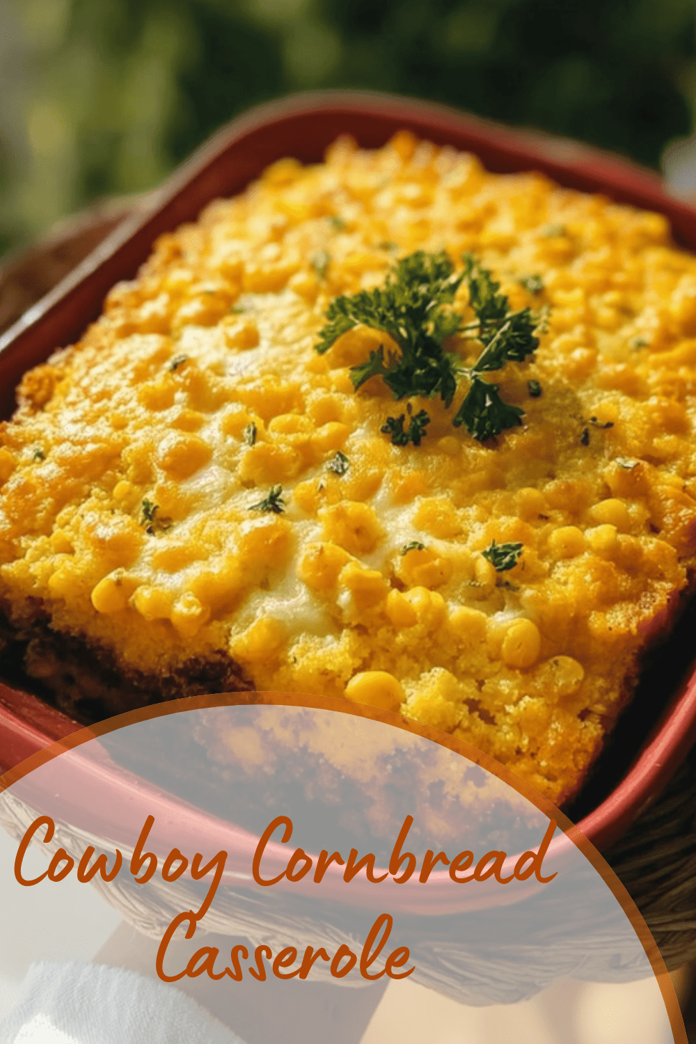 Cowboy Cornbread Casserole