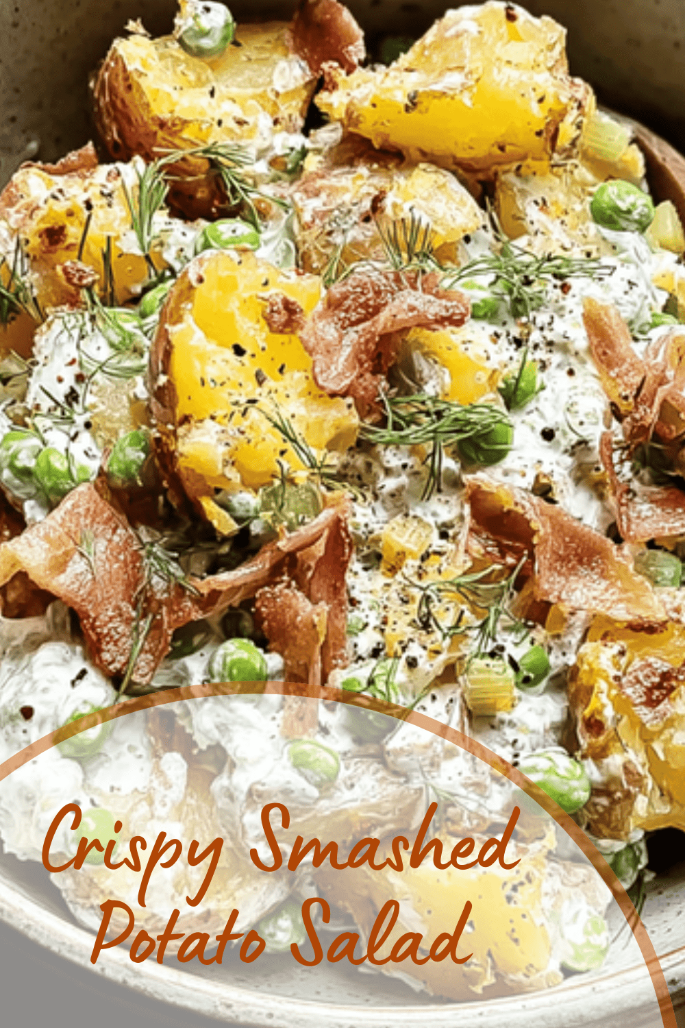 Crispy Smashed Potato Salad