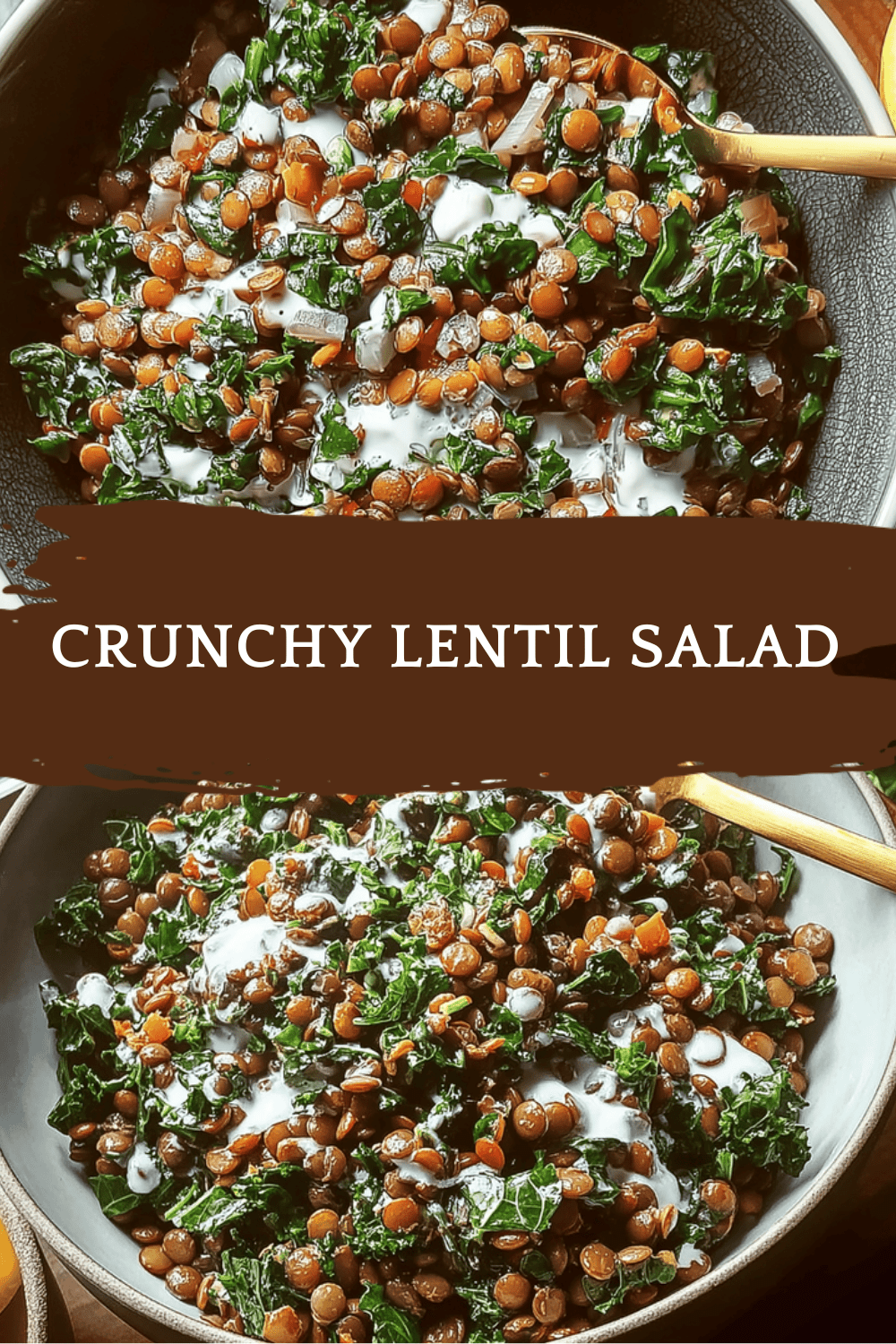 Crunchy Lentil Salad