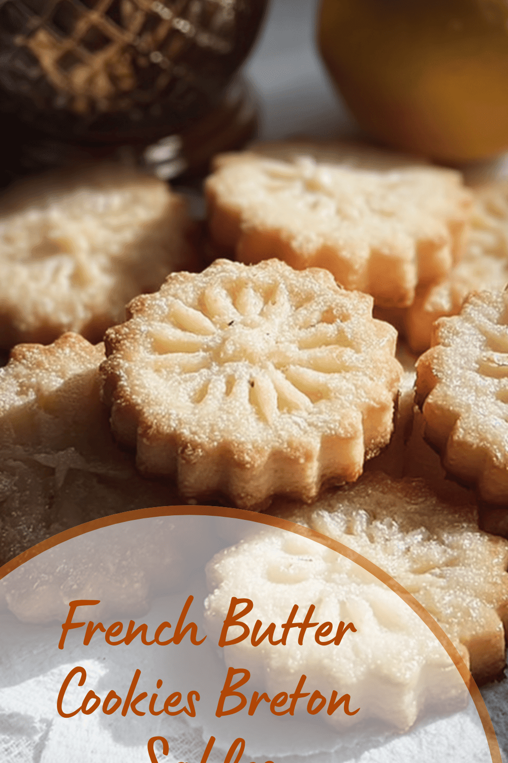 French Butter Cookies Breton Sables
