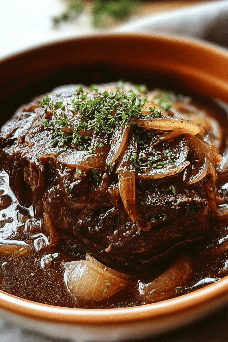 French Onion Pot Roast Recipe With Rich Savory Flavor 8 French Onion Pot Roast 87.Png