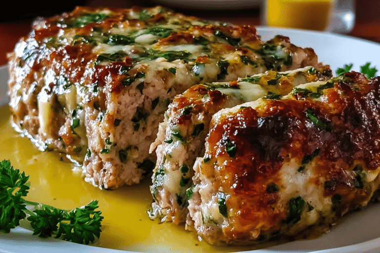 Garlic Parmesan Chicken Meatloaf That Melts In Your Mouth 8 Garlic Parmesan Chicken Meatloaf 64.Png