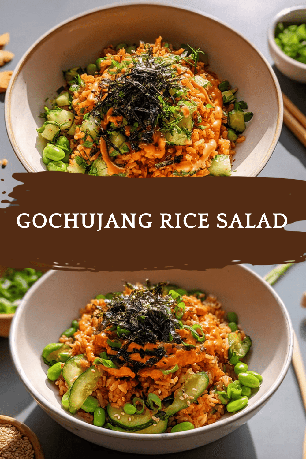 Gochujang Rice Salad