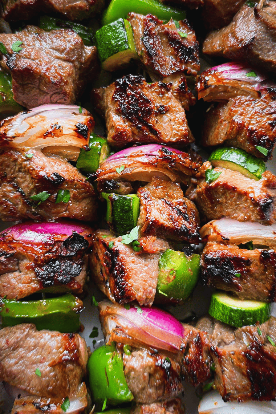 Grilled Steak Kebabs