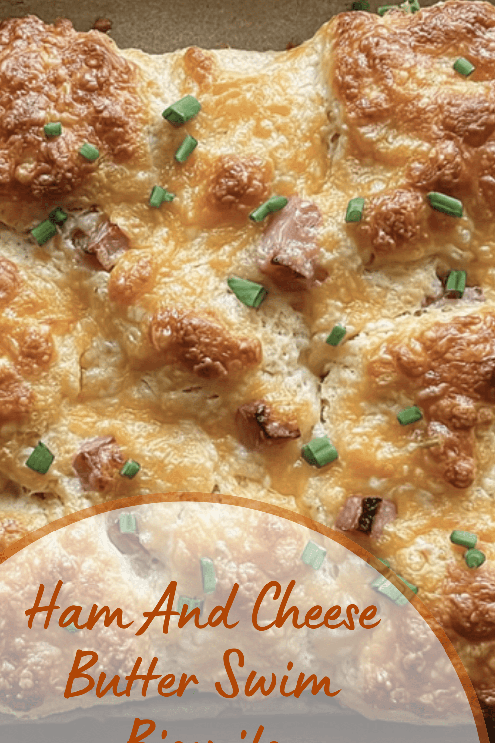 Ham And Cheese Butter Swim Biscuits