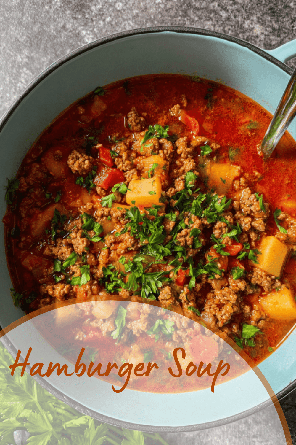 Easy Hamburger Soup Recipe With Simple Ingredients And Quick Cooking 7 Hamburger Soup