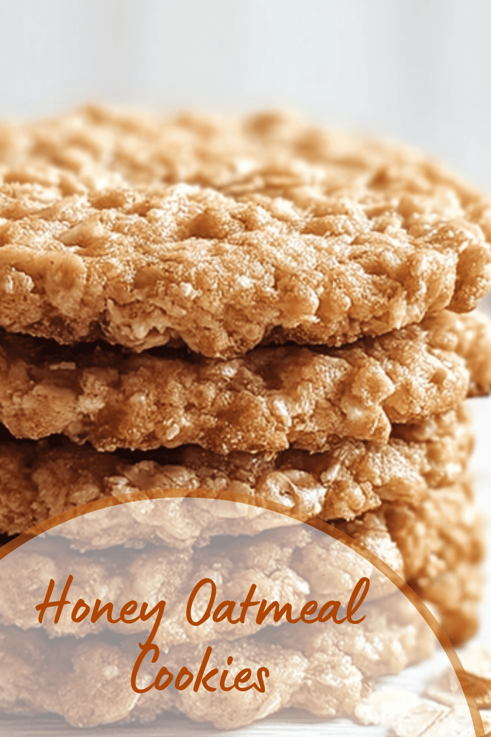 Honey Oatmeal Cookies