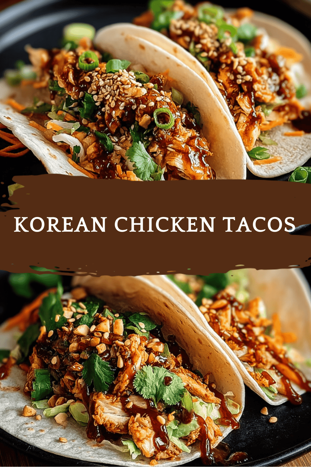 Korean Chicken Tacos