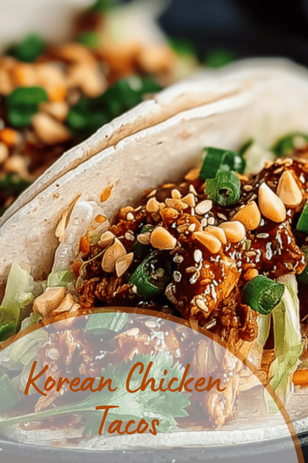 Korean Chicken Tacos