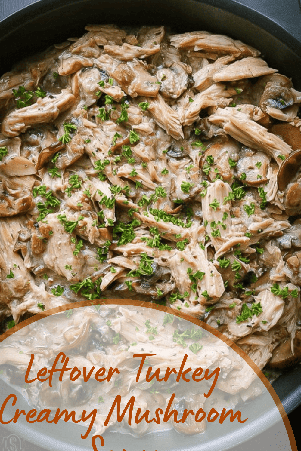 Leftover Turkey In Gravy Recipe For A Quick And Savory Meal 7 Leftover Turkey Creamy Mushroom Sauce