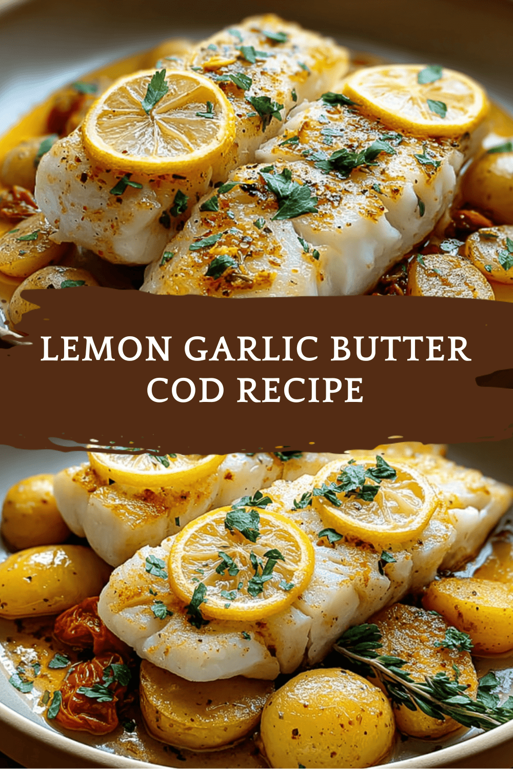 Lemon Garlic Butter Cod Recipe