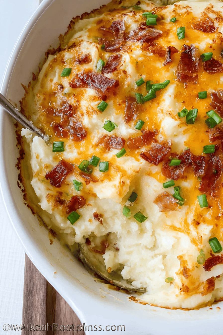 Loaded Mashed Potato Casserole