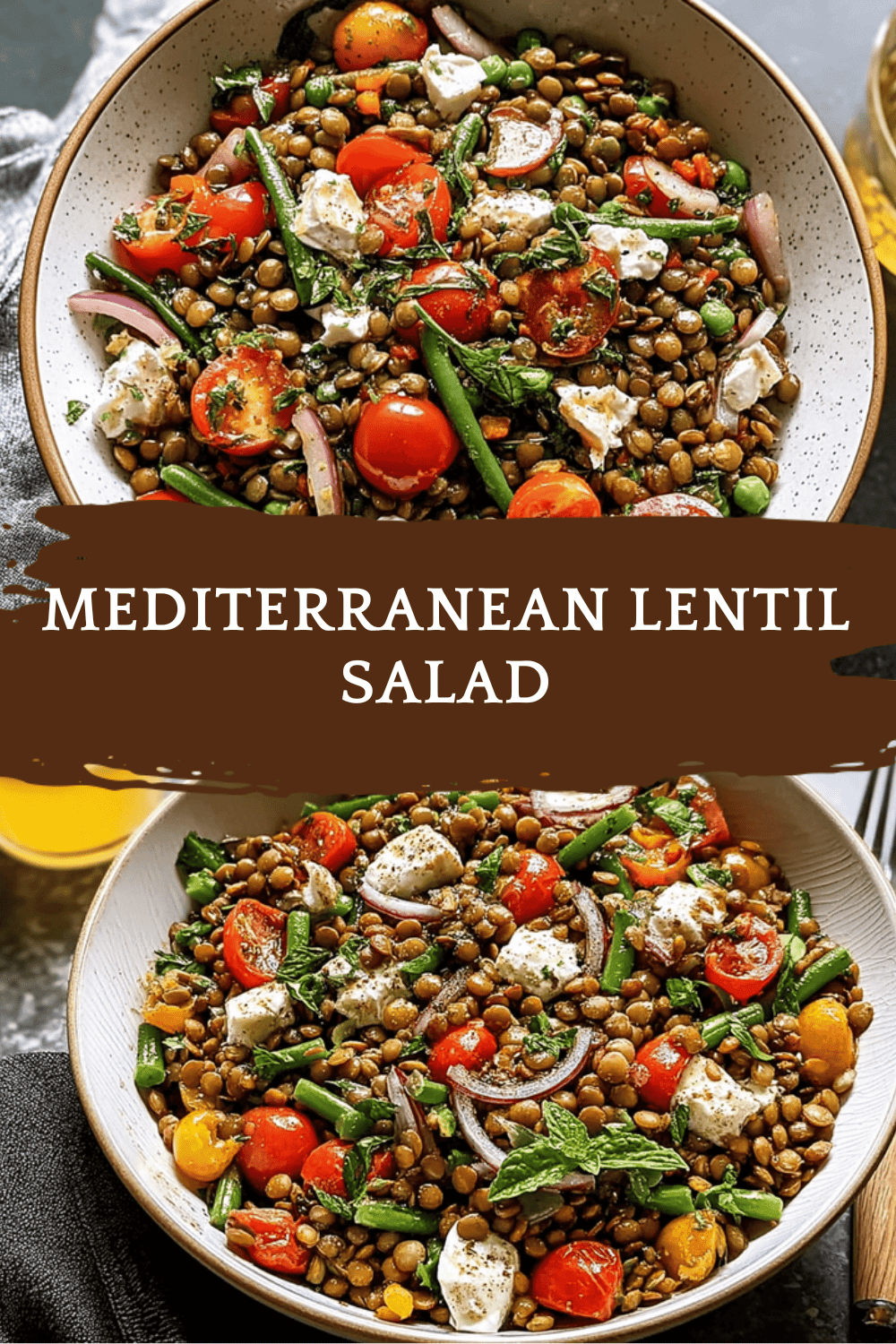 Mediterranean Lentil Salad