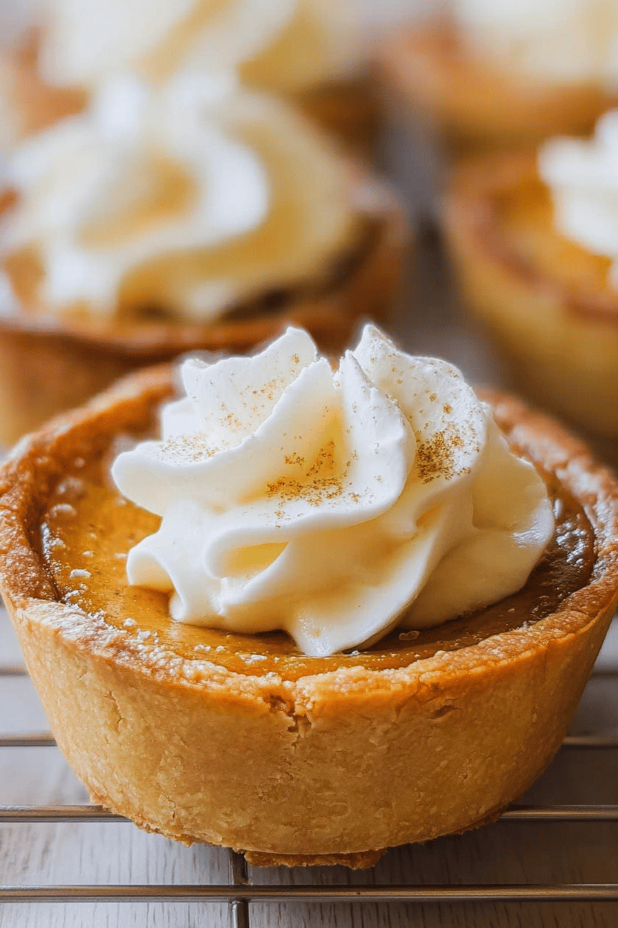Mini Pumpkin Pies