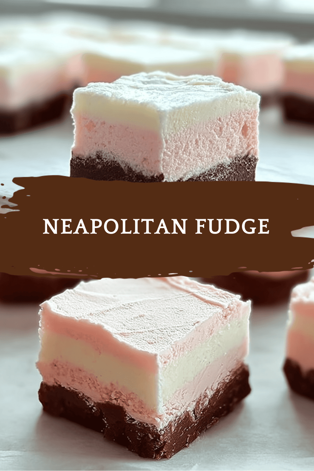 Neapolitan Fudge