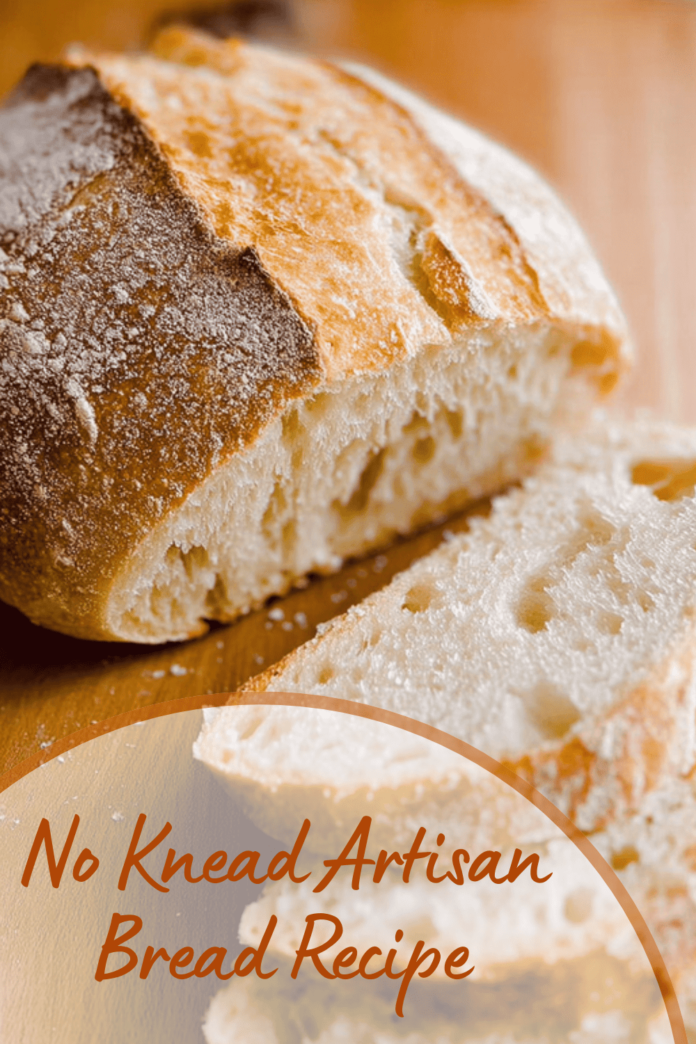 No Knead Artisan Bread Recipe