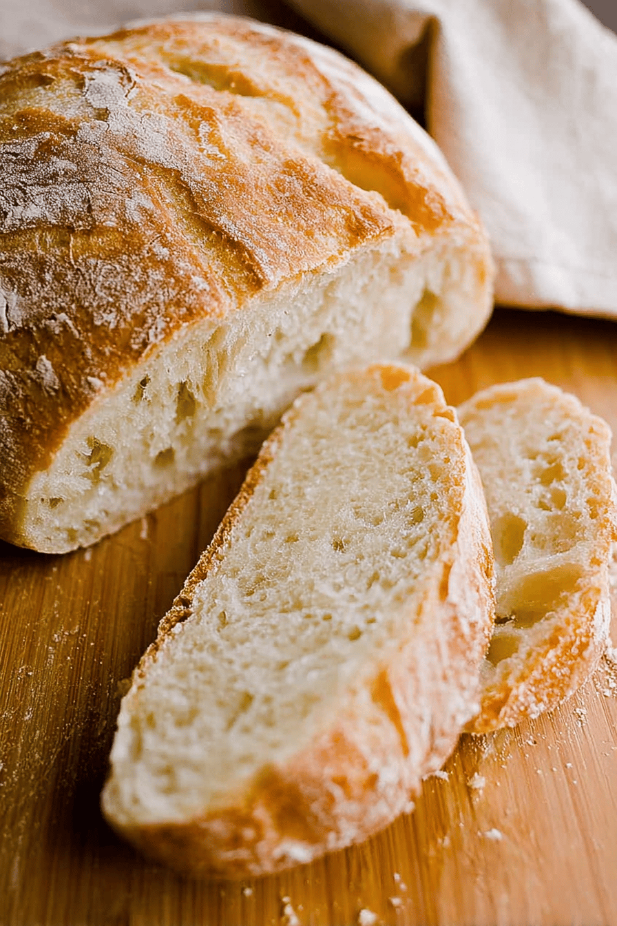 No Knead Artisan Bread Recipe