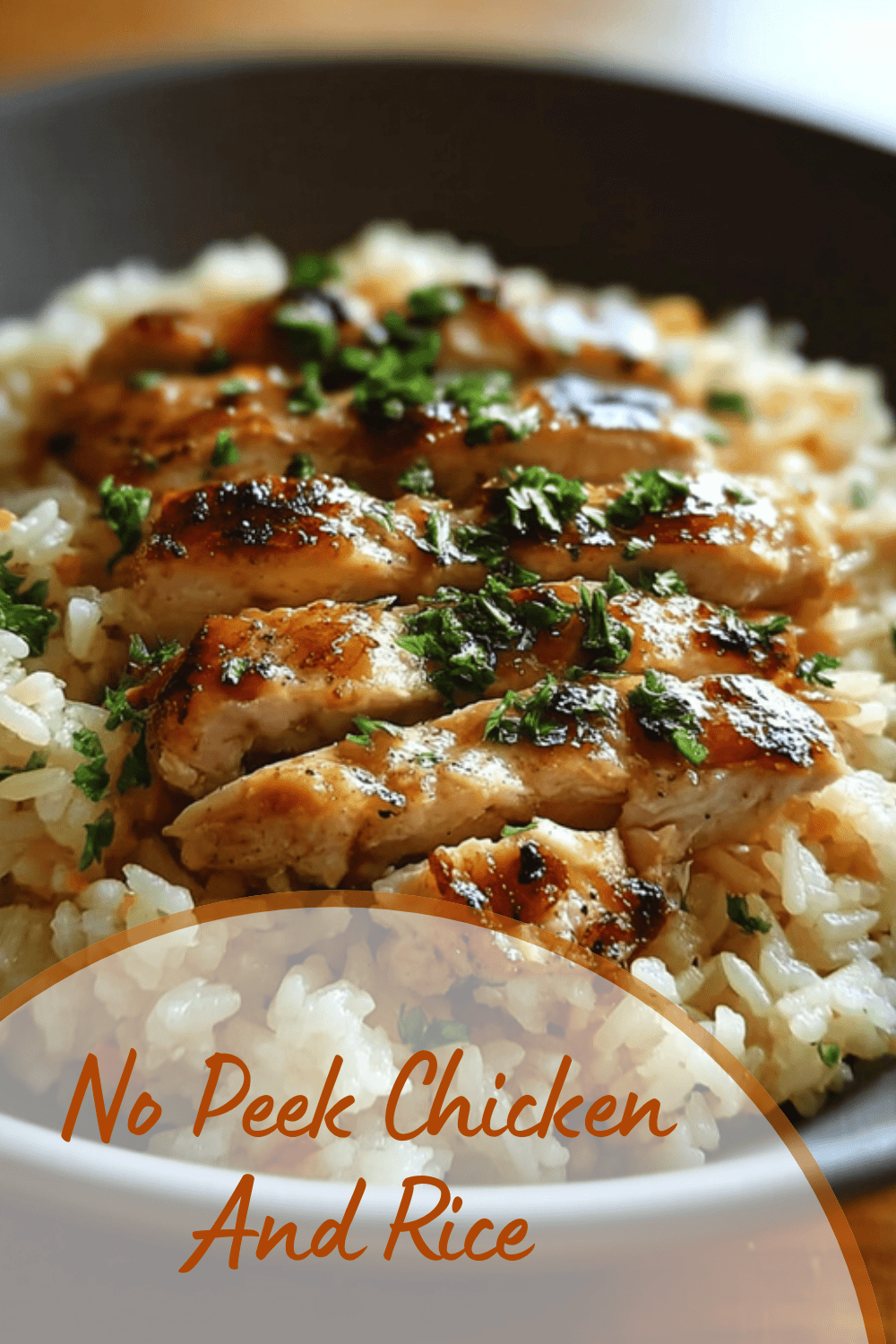 No Peek Chicken And Rice